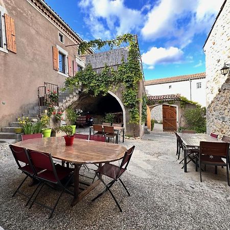 Chambres D'Hotes Les Clapas Chauzon Bagian luar foto