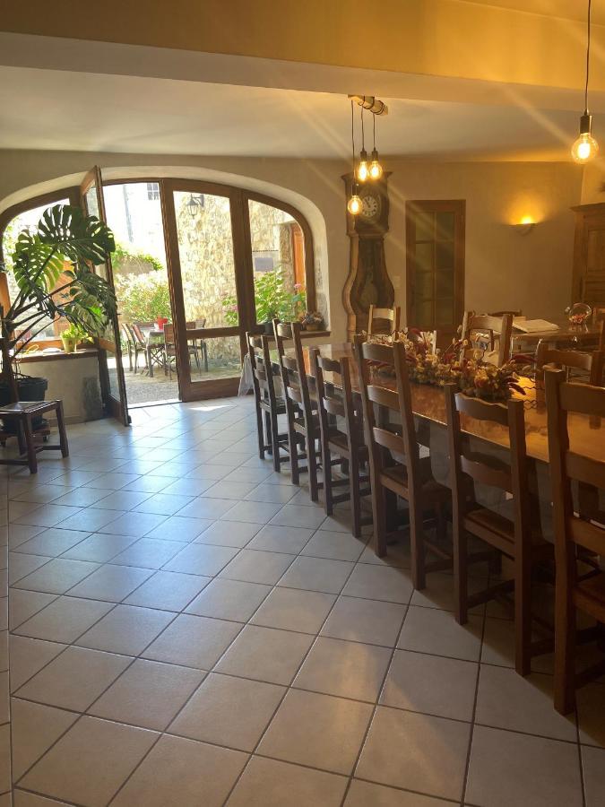 Chambres D'Hotes Les Clapas Chauzon Bagian luar foto
