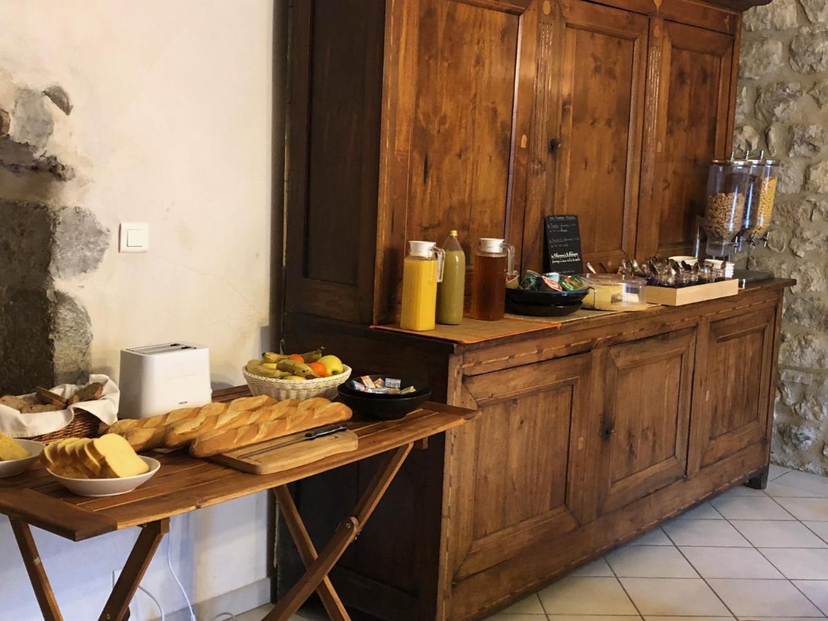 Chambres D'Hotes Les Clapas Chauzon Bagian luar foto