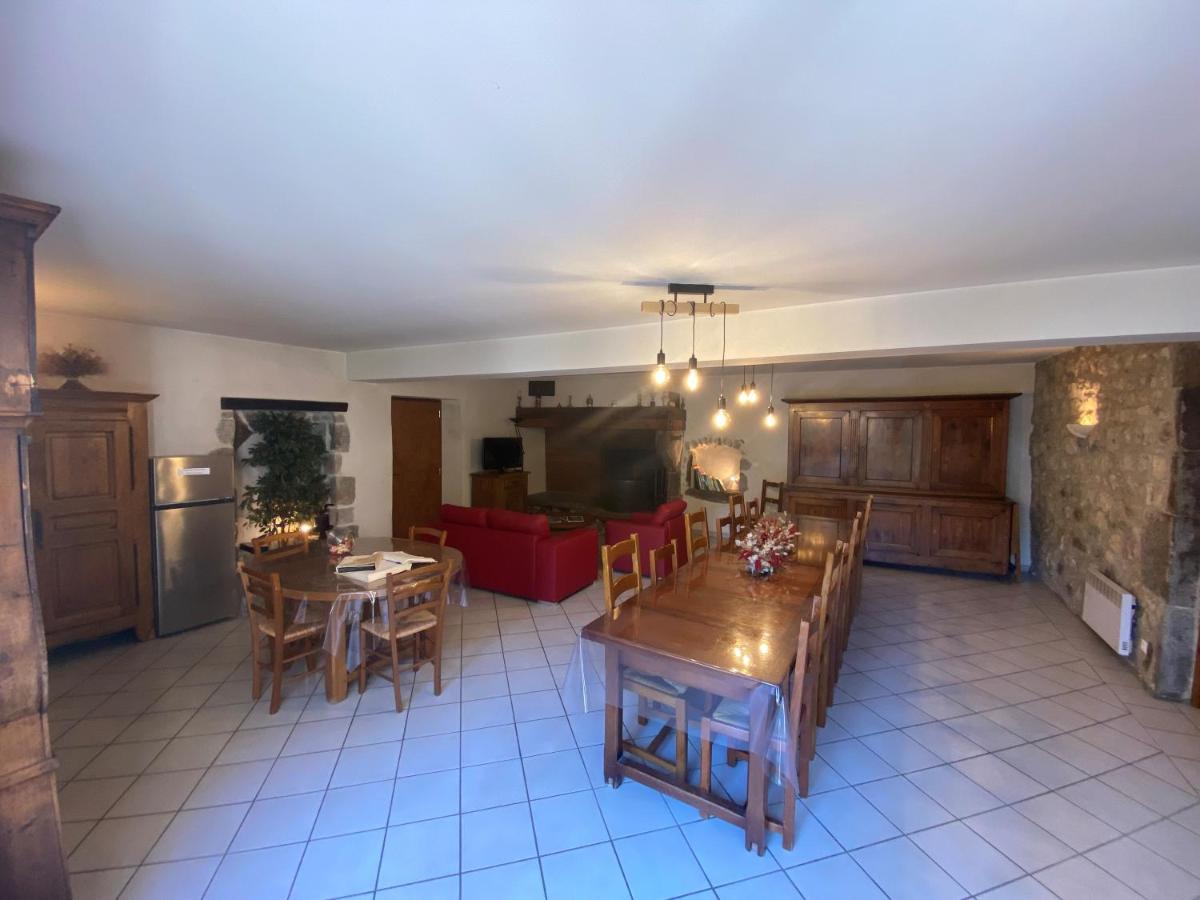 Chambres D'Hotes Les Clapas Chauzon Bagian luar foto