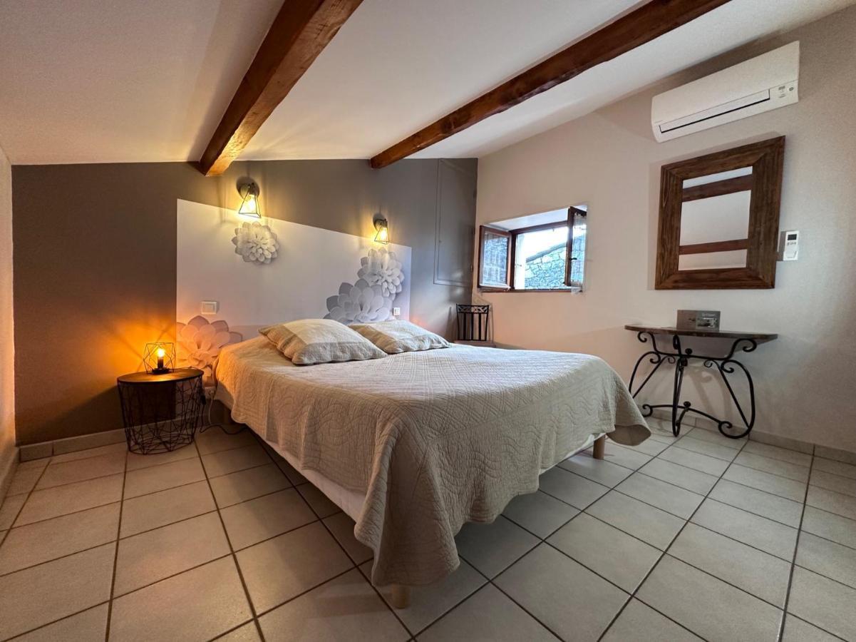 Chambres D'Hotes Les Clapas Chauzon Bagian luar foto