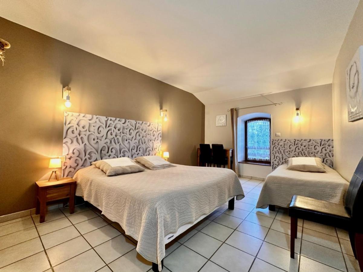 Chambres D'Hotes Les Clapas Chauzon Bagian luar foto