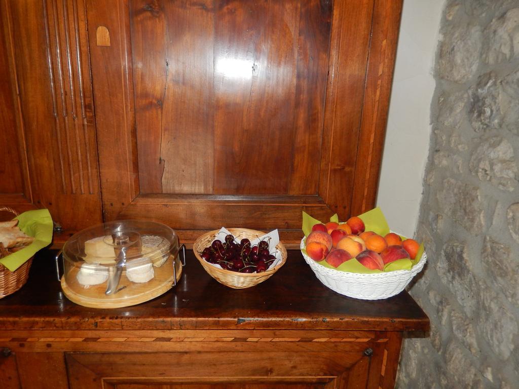 Chambres D'Hotes Les Clapas Chauzon Bagian luar foto
